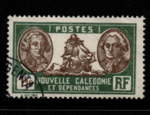 French Cols-New Caledonia SG 164 fine used